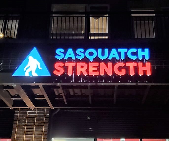 Exterior Illuminated Sign