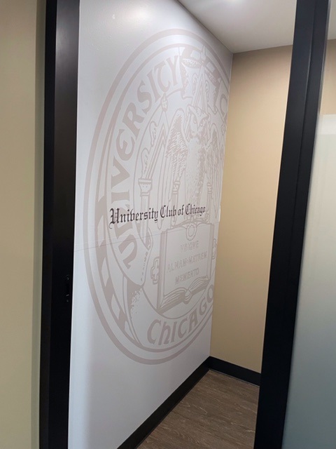 Interior Graphic for University Club of Chicago 