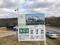 Custom construction signage