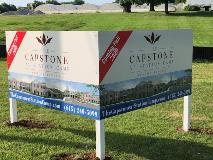 Capstone custom signage