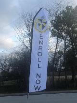 Enroll Now custom school signage