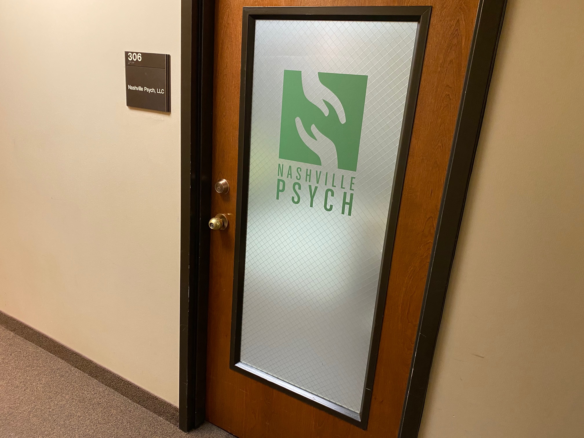 Nashville Psych Interior Signage