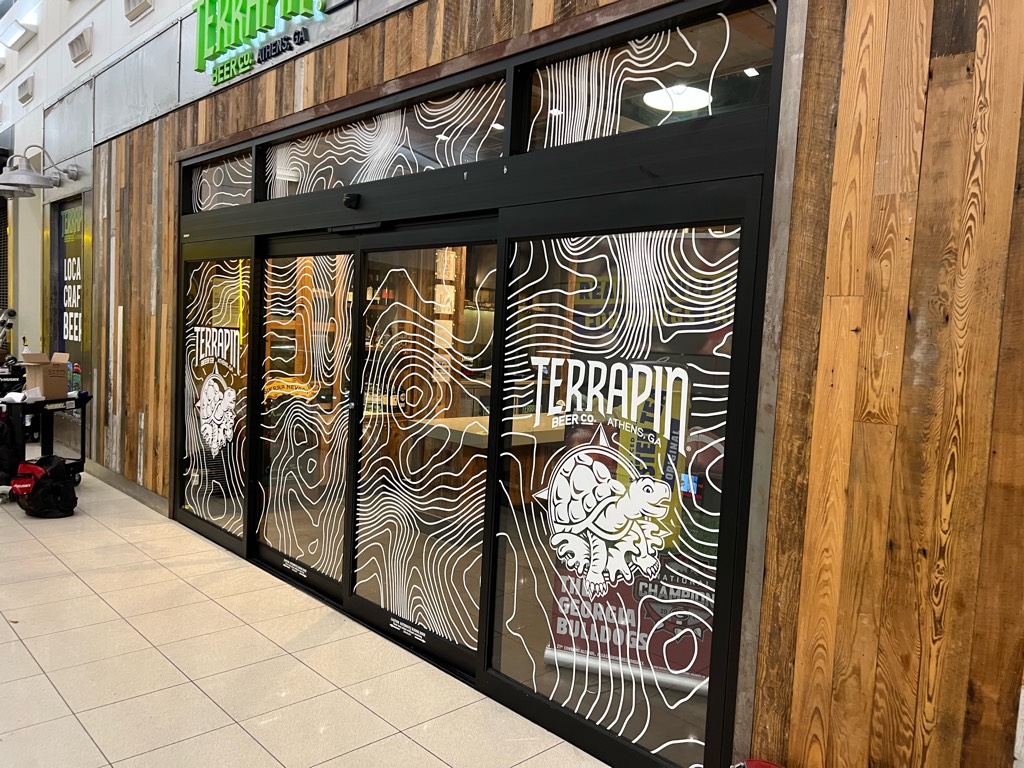 Terrapin bar Window Graphics