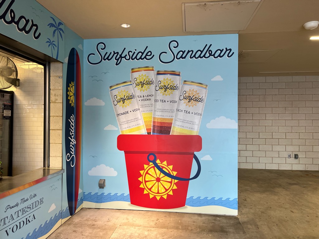 Surfside Sandbar Wall Graphics