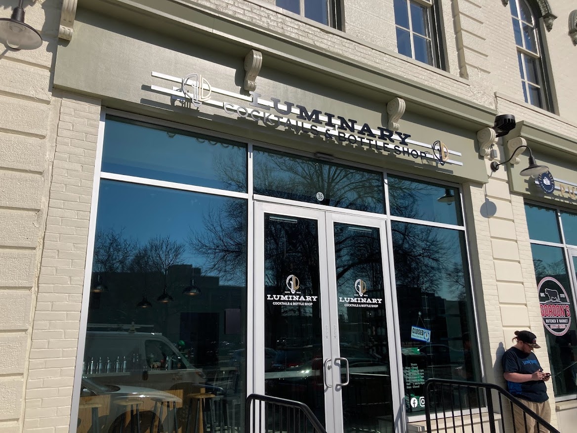 Luminary Cocktails & Bottle Shop Dimensional Letters