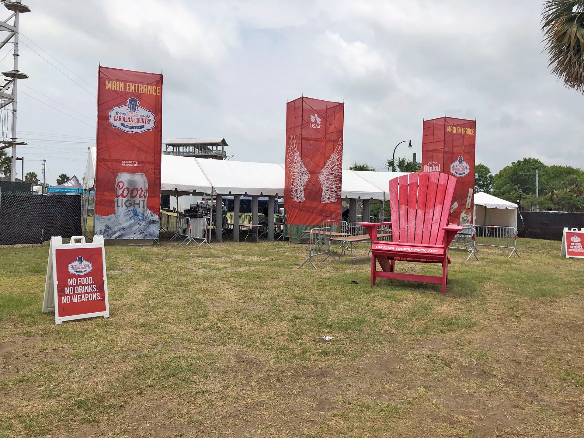 Country Music Concert Custom Display