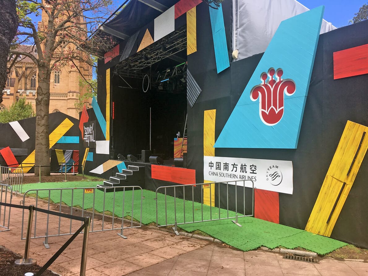 Festival Custom Display