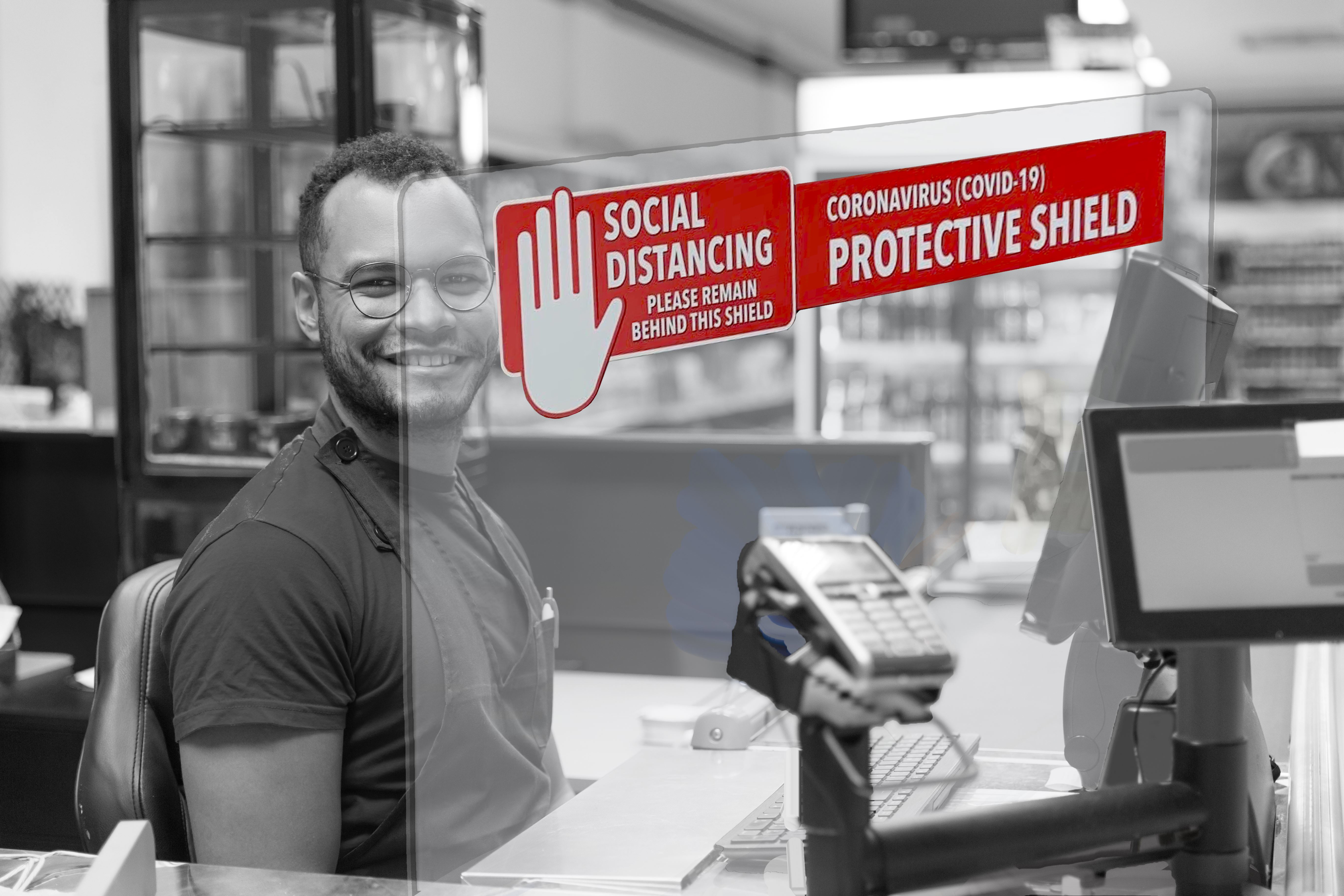 Cashier Safety Screen