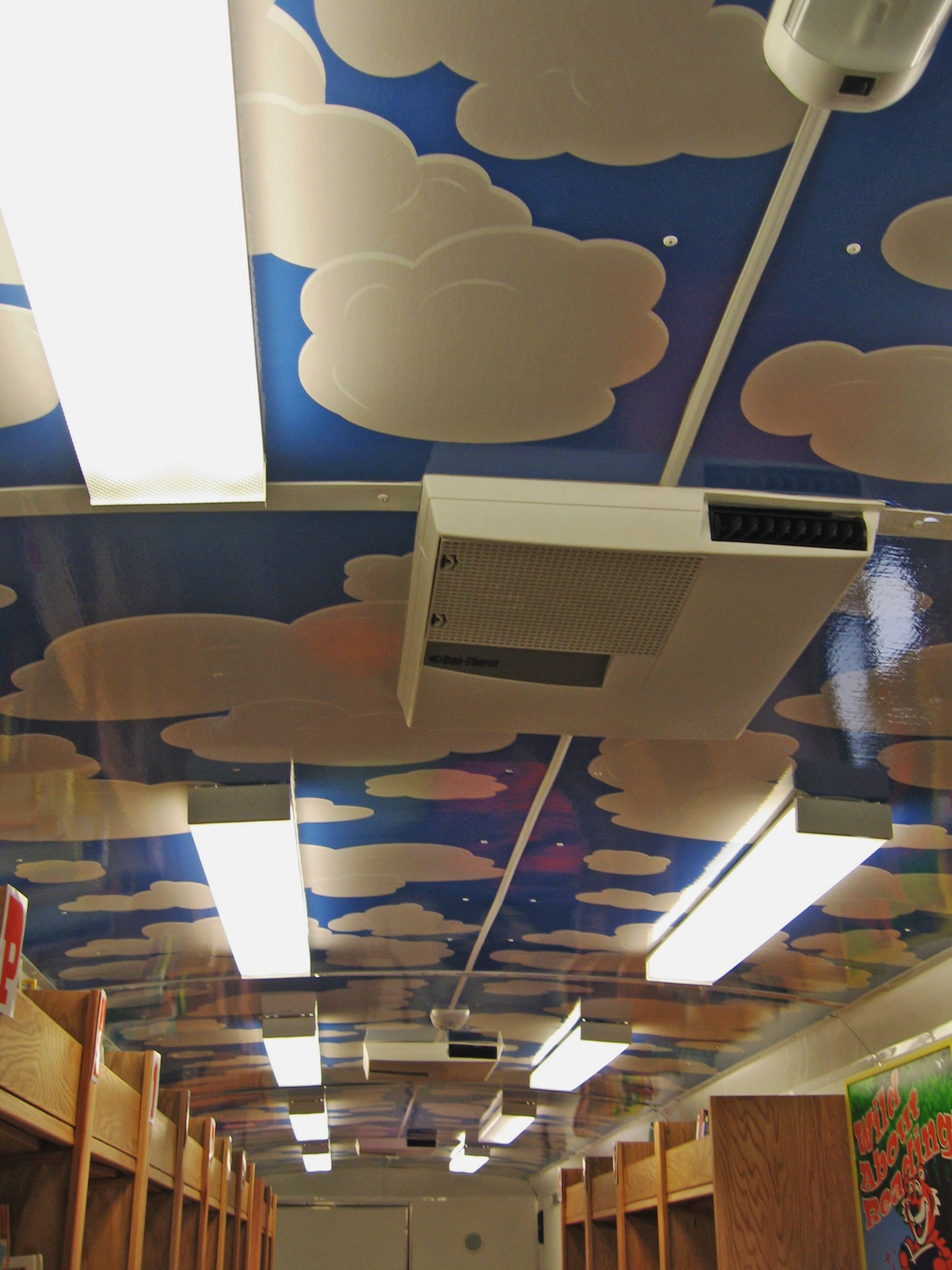 Classroom Ceiling Title Signage