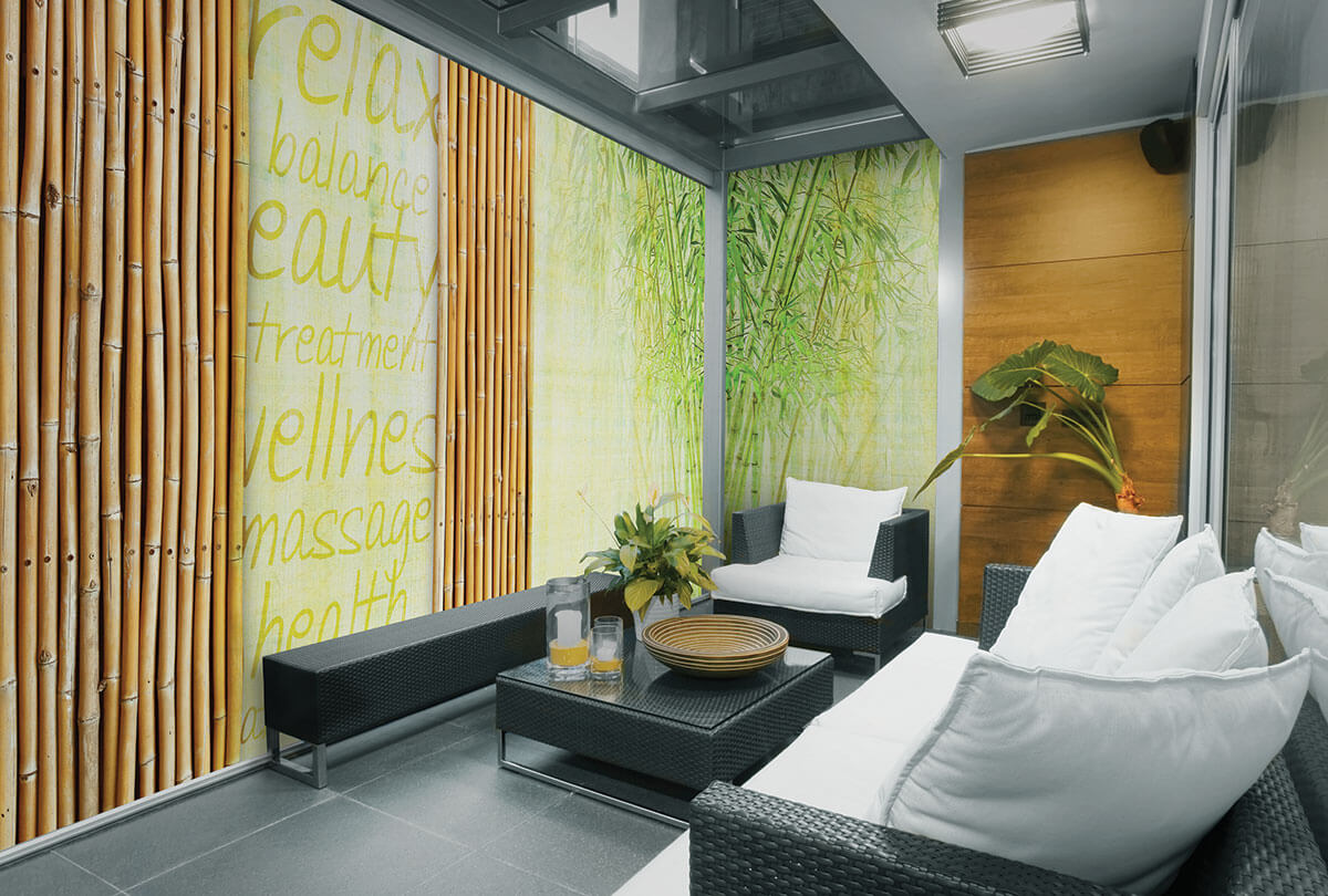 Spa Waiting Room Wall Graphic