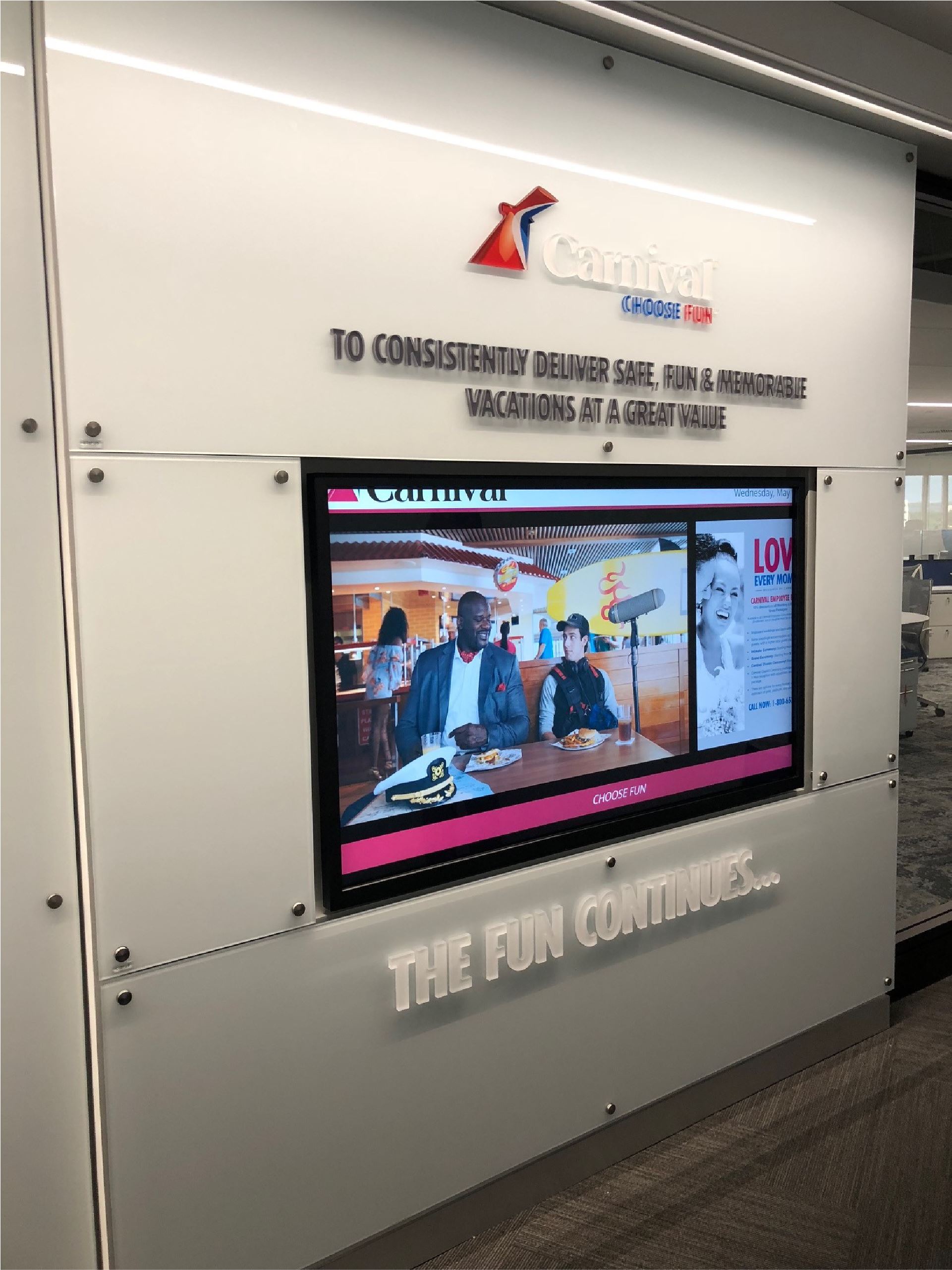 Carnival Interactive Digital Signage