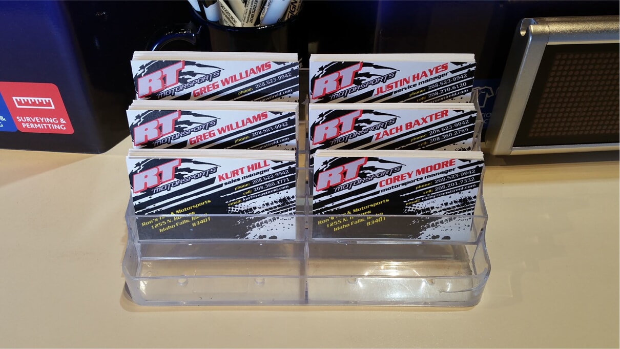 MotorSports Business Cards
