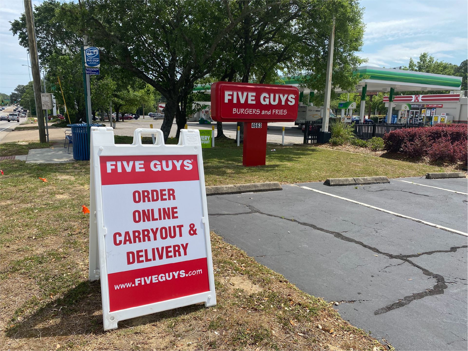 Five Guys A-Frame