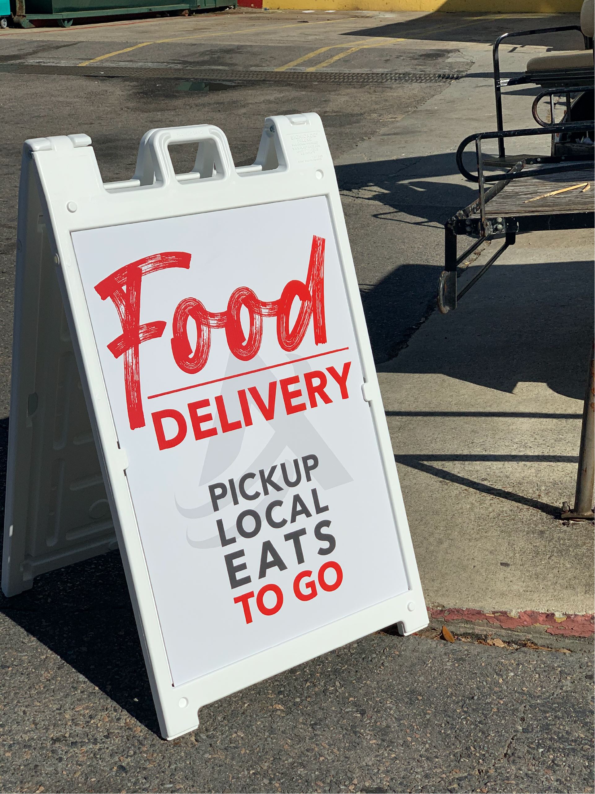 Food Delivery A-Frame