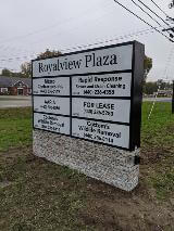 Custom monument signage