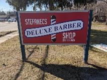 Custom barber shop signage