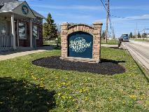 Sacred meadow custom monument signage