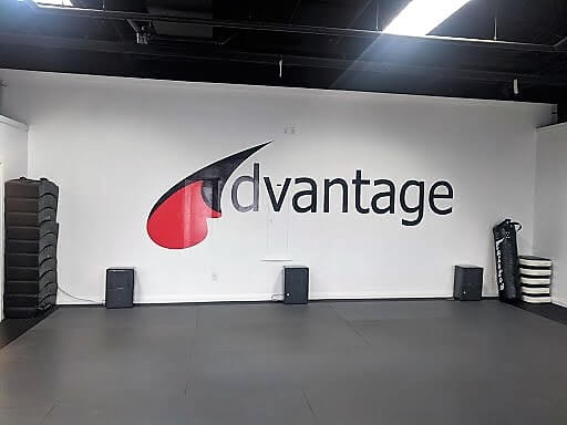 Advantage custom wall signage