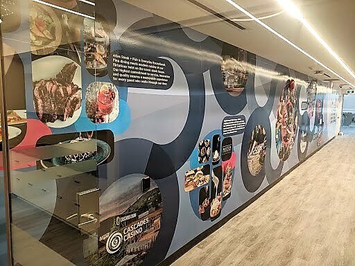 Custom wall graphics