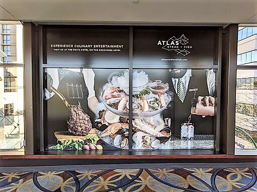 Food window graphics 