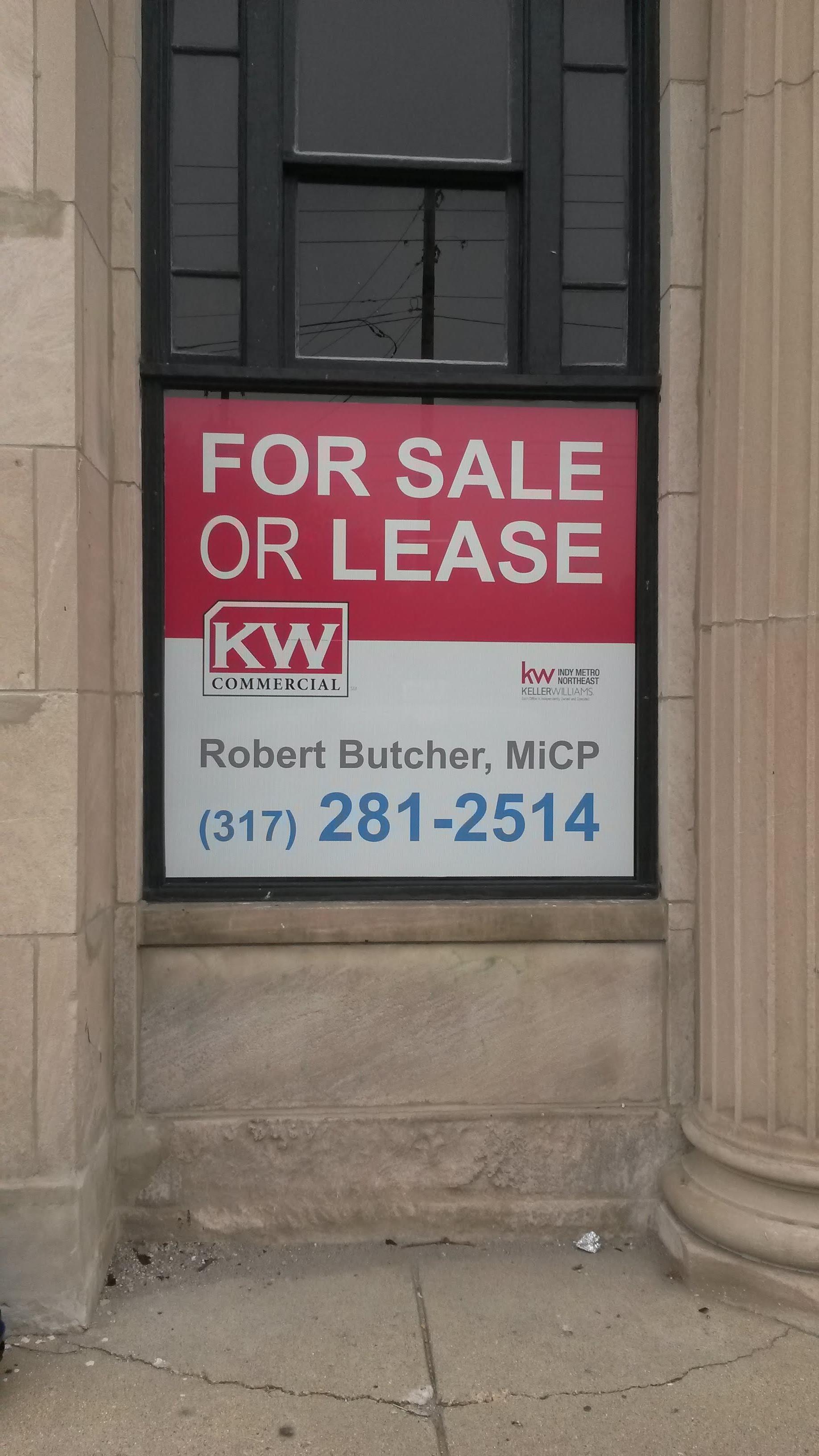 For Sale Or Lease Window Graphics