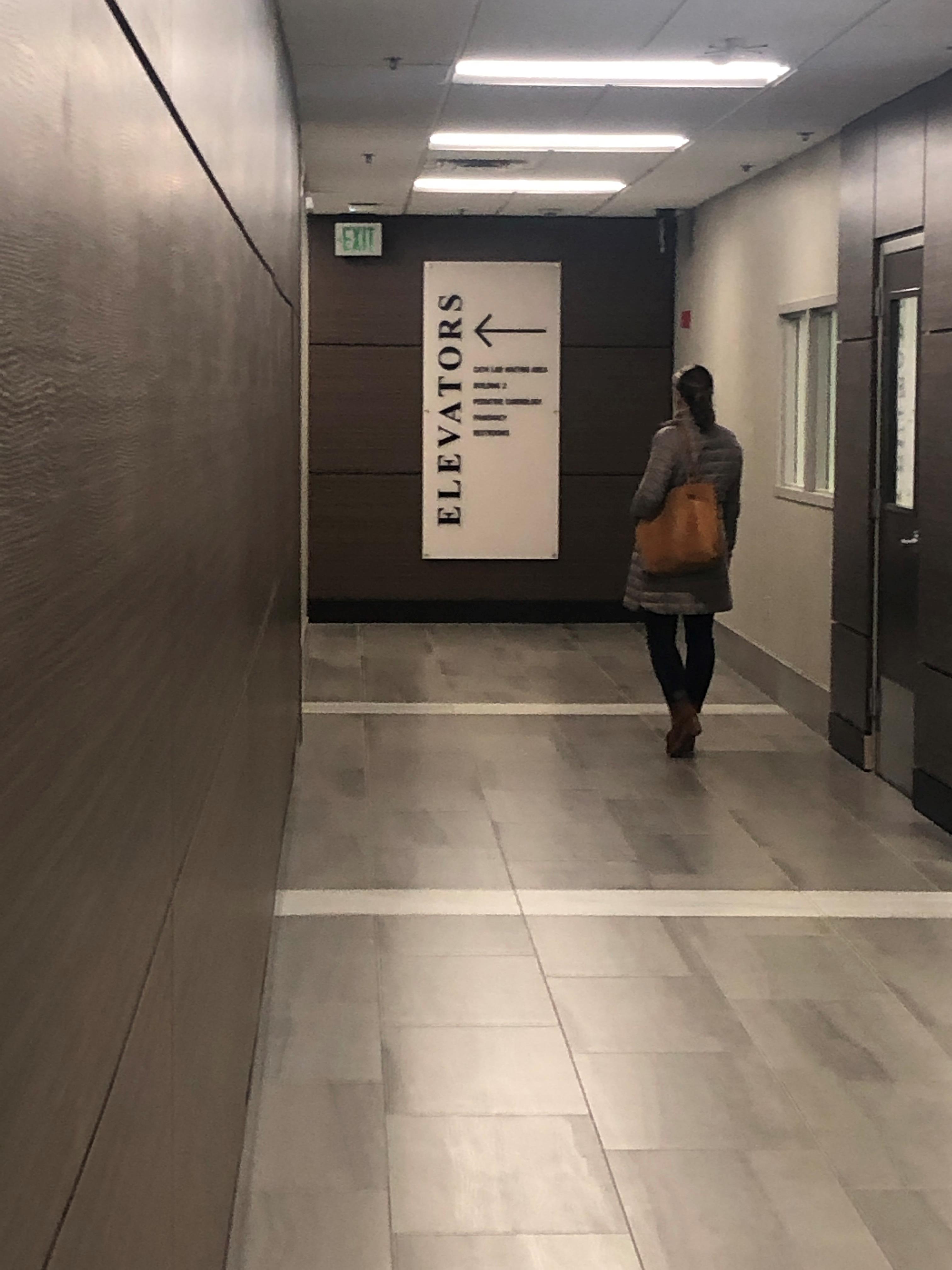 Springhill Medical Elevators Wayfinding Signage