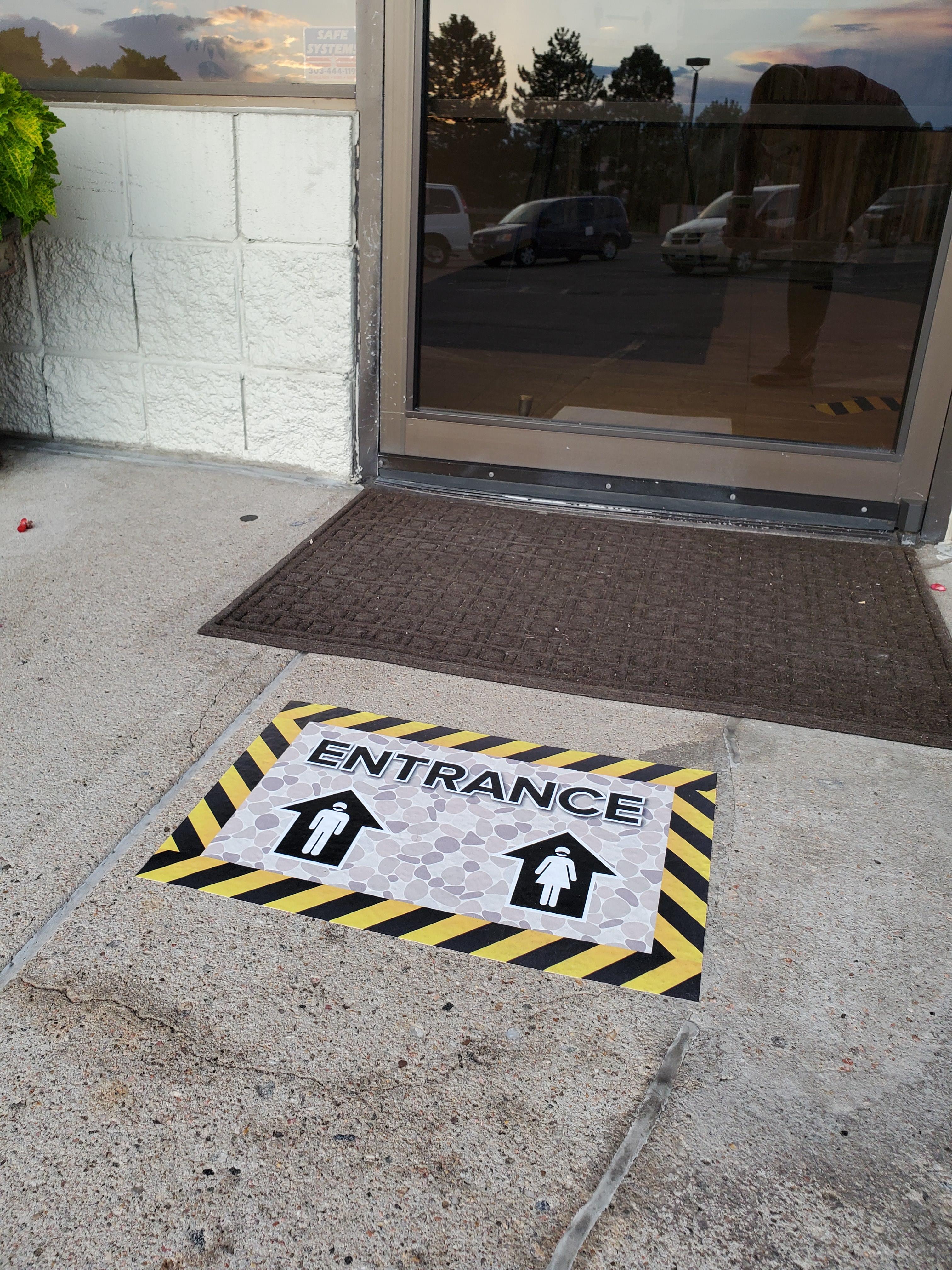 Stepping Stone Support Center Wayfinding Signage
