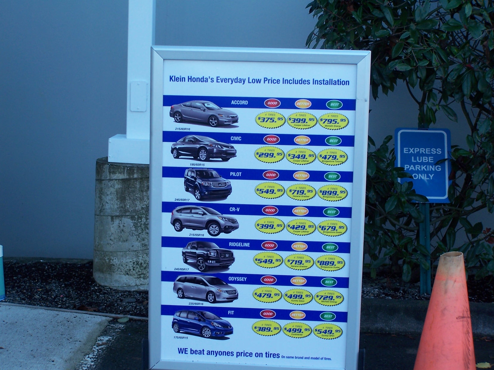 Klein Honda Custom Poster