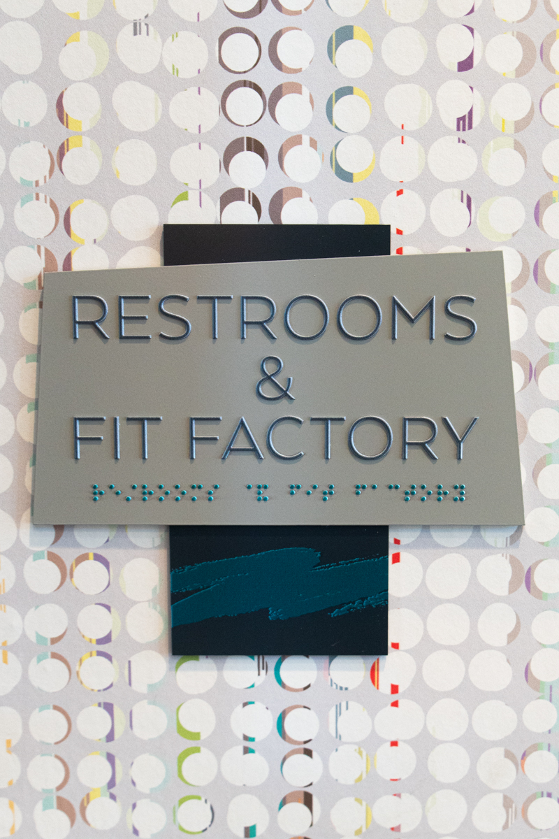 Restrooms & Fit Factory