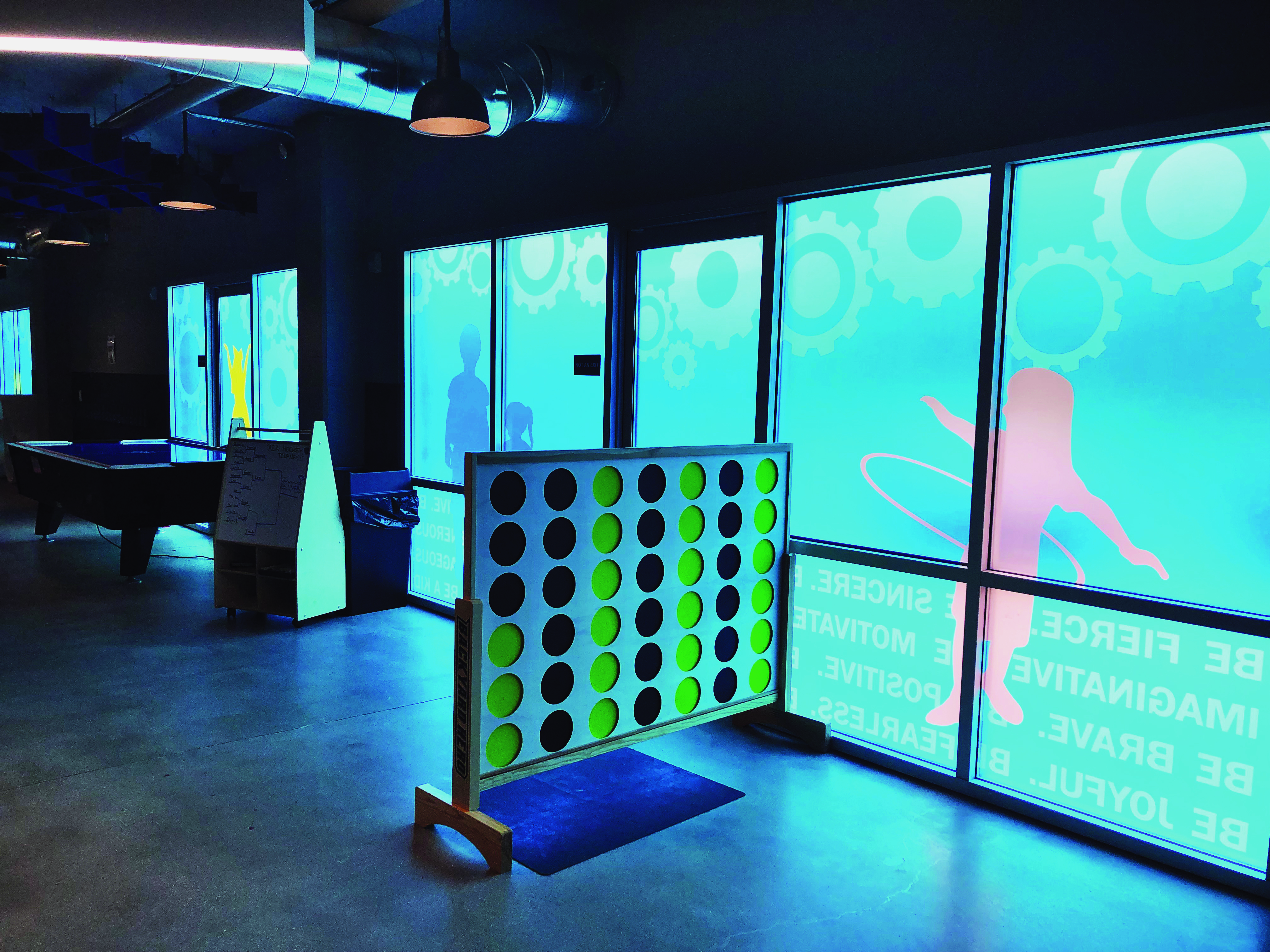 A woman shopping in a grocery store