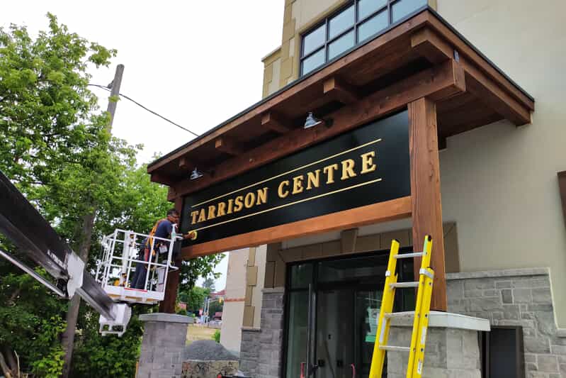 Tarrison Centre Sign