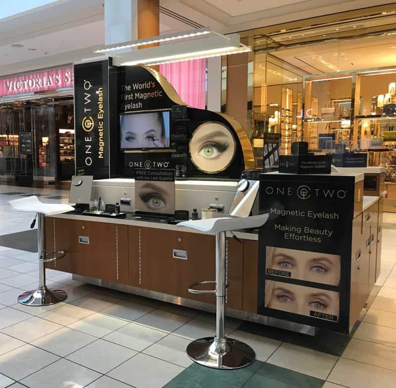 cosmetic mall signage