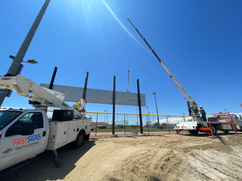 FASTSIGNS installs durable sign