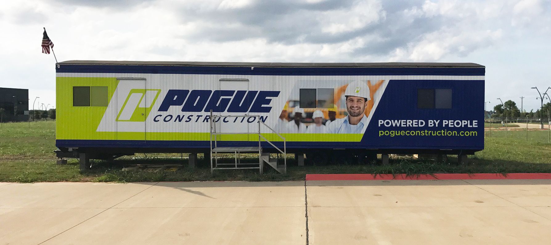 Pogue Construction Signage