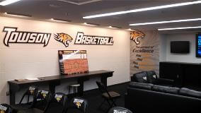 Towson state university custom wall decal