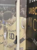 Wall Wrap of Basketball Players