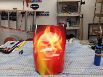 Custom graphics on the production table