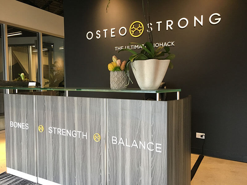 Osteo Strong decor  inside the facility