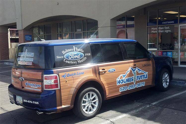 custom woody ford flex