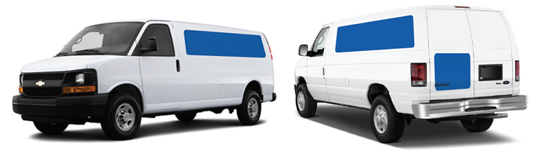example of basic plus van graphic