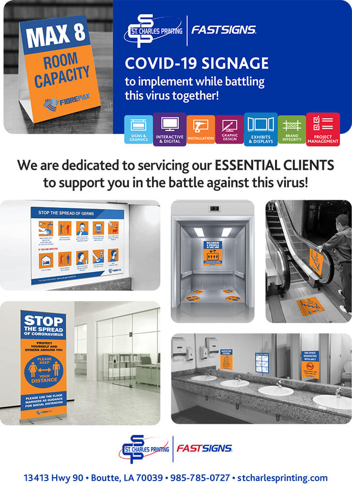 Covid 19 signage- different  floor graphic decals