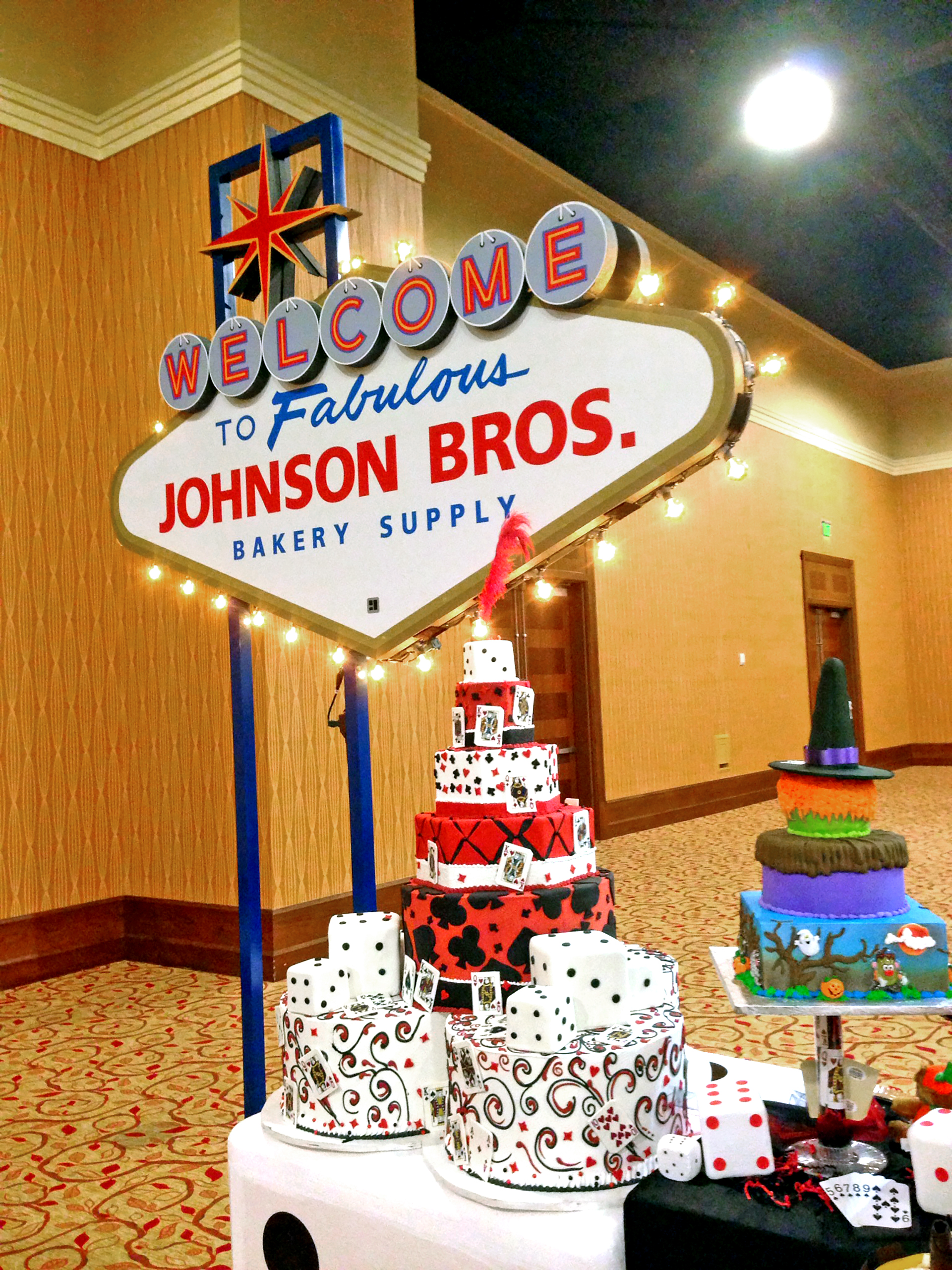 Johnson Bros. Bakery Supply Lighted Sign