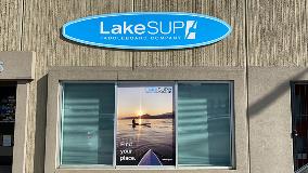 Lakesup dimensional building sign