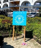 Okanagan beach club signage