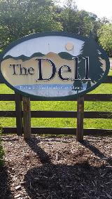 The Dell signage on a lot