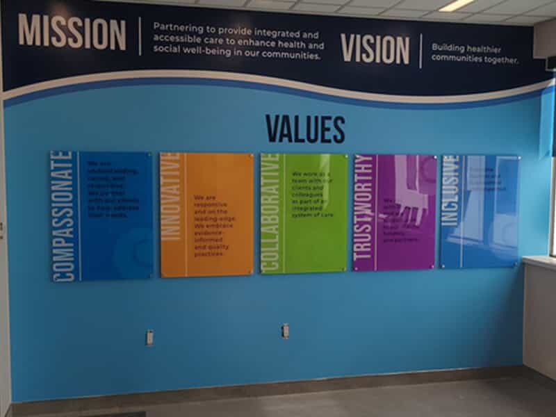 An image of wall graphics.