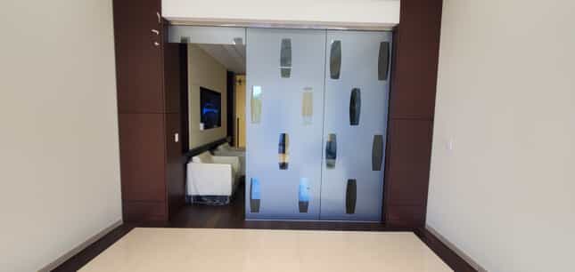 Indoor Frosted Door Sign