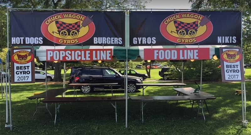 Chuckwagon custom banner 