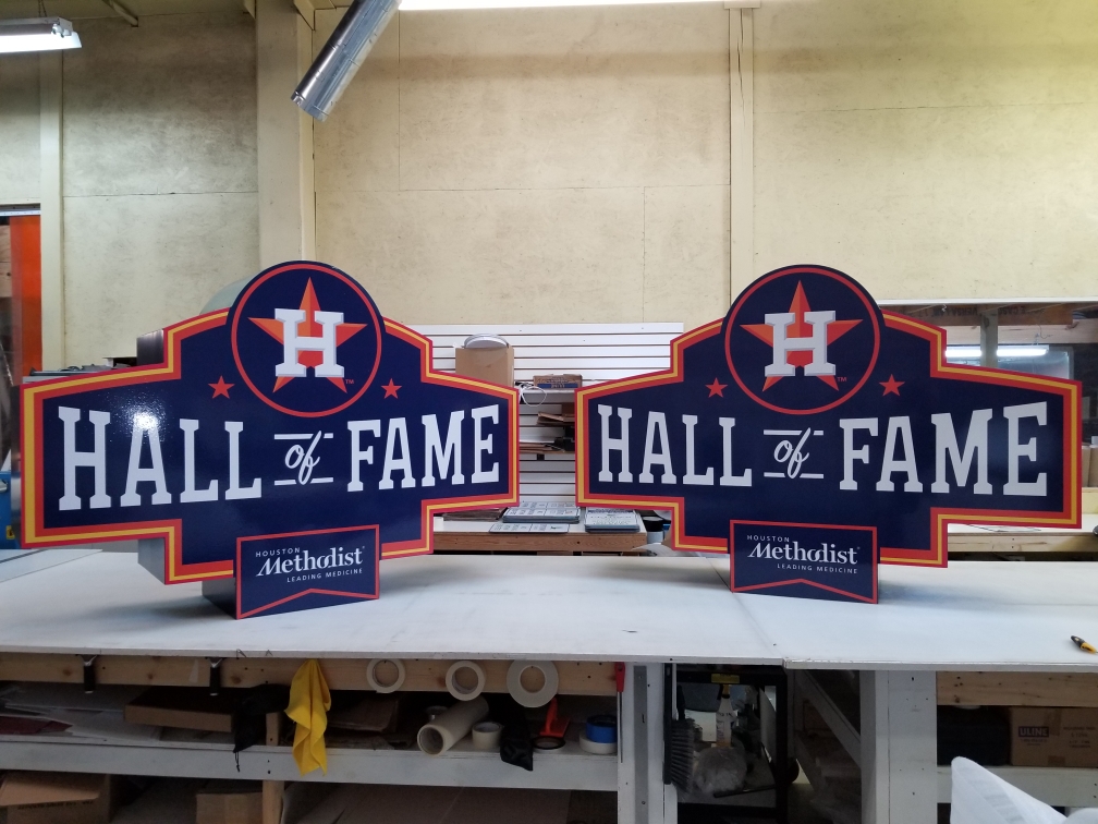 Hall of Fame Sign