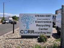 Grand junction sign on the side of the road